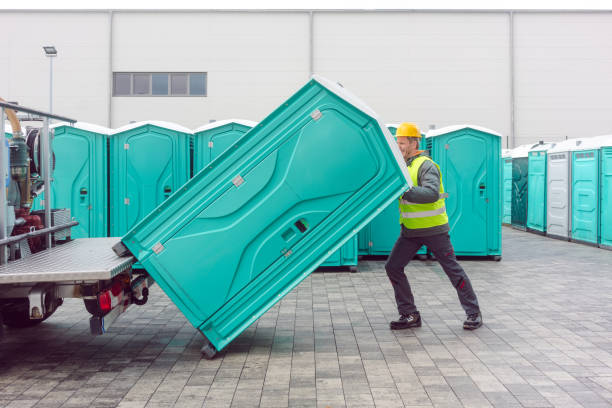 Porta potty delivery and setup in Sudley, VA
